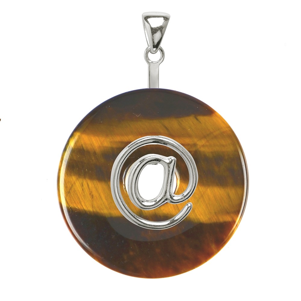 Donut Ojo de tigre, 30mm | piedras preciosas, piedras curativas y joyería