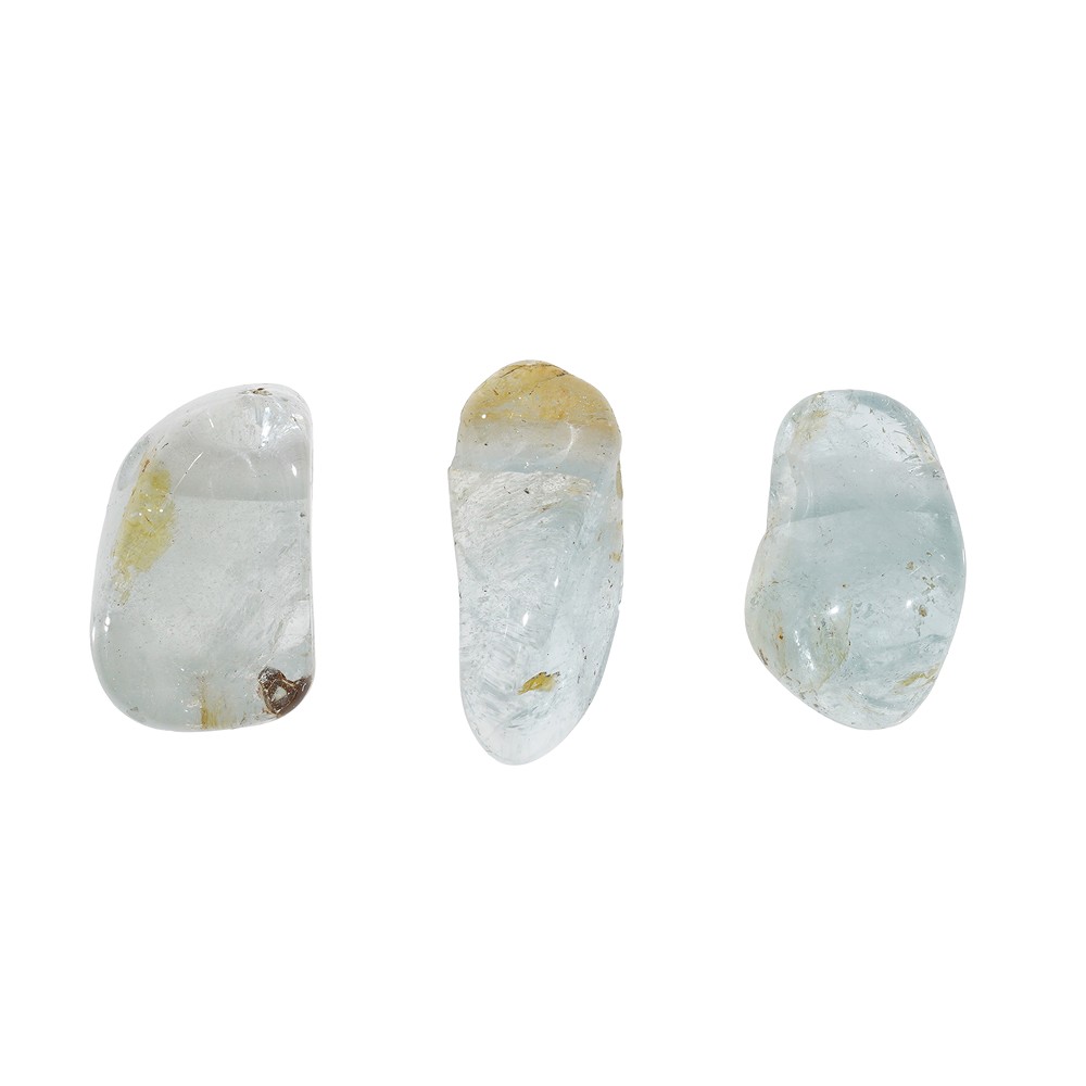 Trommelstein Topas gebohrt, 2,0 - 2,5cm  | GH Edelsteine, Heilsteine & Schmuck