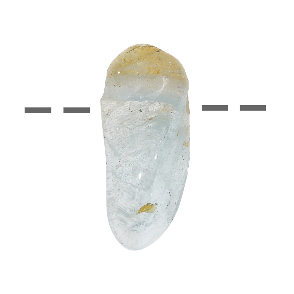 Trommelstein Topas gebohrt, 2,0 - 2,5cm  | GH Edelsteine, Heilsteine & Schmuck