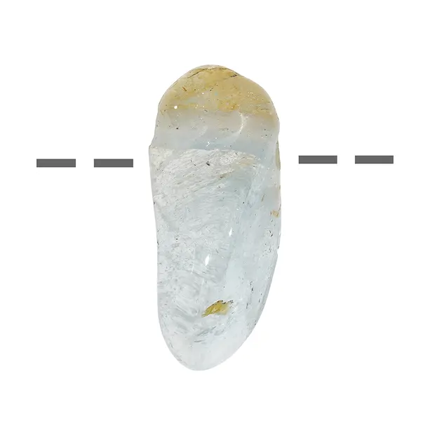 Drilled topaz tumbled stone, 2.0–2.5 cm
| wholesaler gems & healing stones