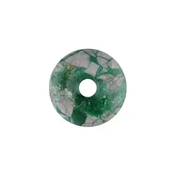 0416000250 Donut Variscite, 25 - 29mm | minerals wholesale - gems, healing stones & jewelry