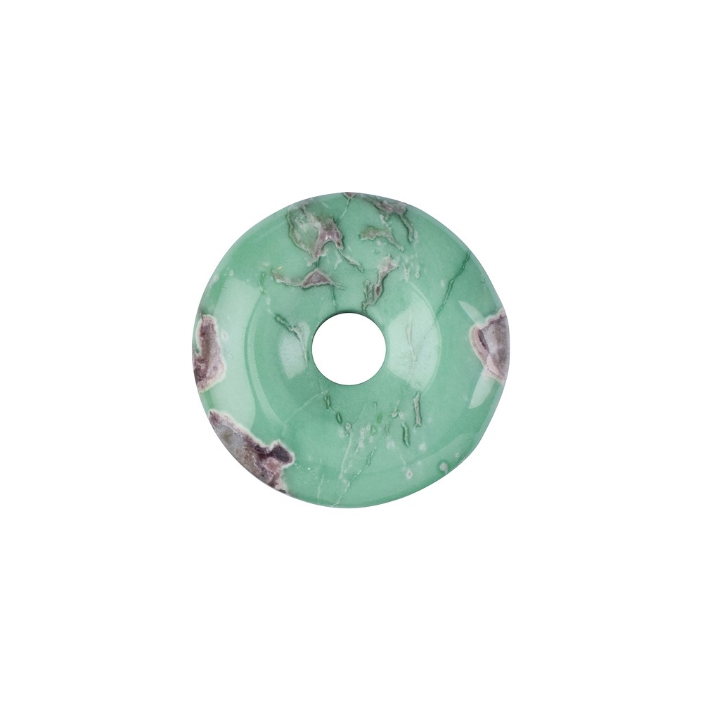 Ciambella Variscite, 30 - 34 mm | gemme, pietre curative e gioielli all'ingrosso