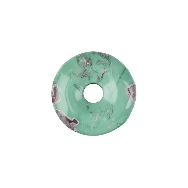 Donut Variscite, 30 - 34mm | Pierres précieuses, pierres thérapeutiques & bijoux