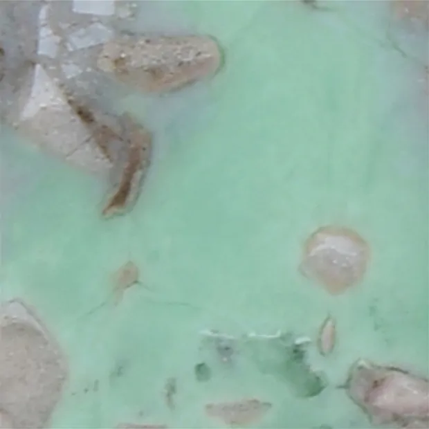 Pietra burattata Variscite forata | Gemme Schreier, pietre curative e gioielli