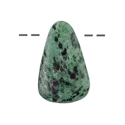 0416393984 Tumbled Stone Zoisite drilled, 4,0-5,0cm | wholesaler gems & healing stones