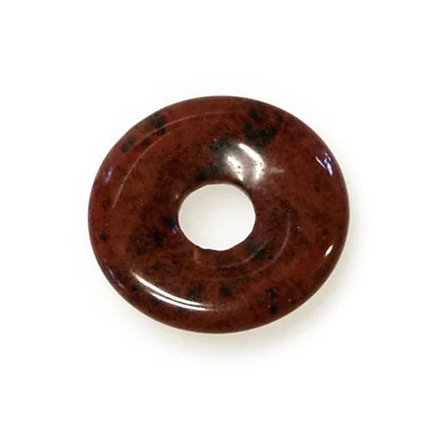 Jaspe donut (rojo), 40mm | piedras preciosas, piedras curativas y joyería