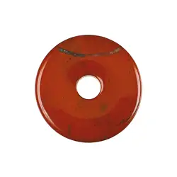 0416500400 Jaspe donut (rojo), 40mm | piedras preciosas, piedras curativas y joyería