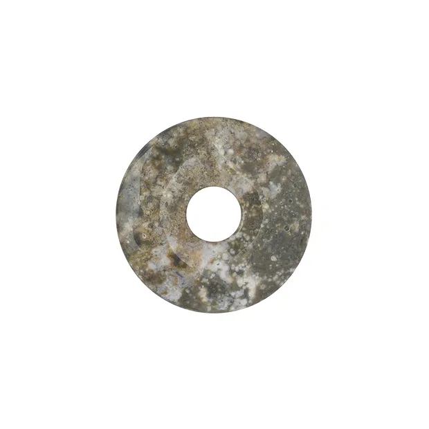 Diaspro oceanico a ciambella, 30 mm | Gemme Schreier, pietre curative e gioielli