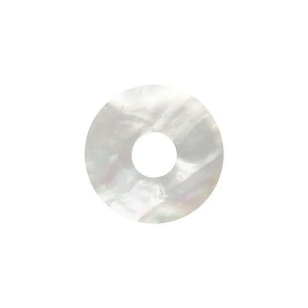Donut Perlmutt (hell), 30mm | Mineralien-Handel Edelsteine, Heilsteine & Schmuck