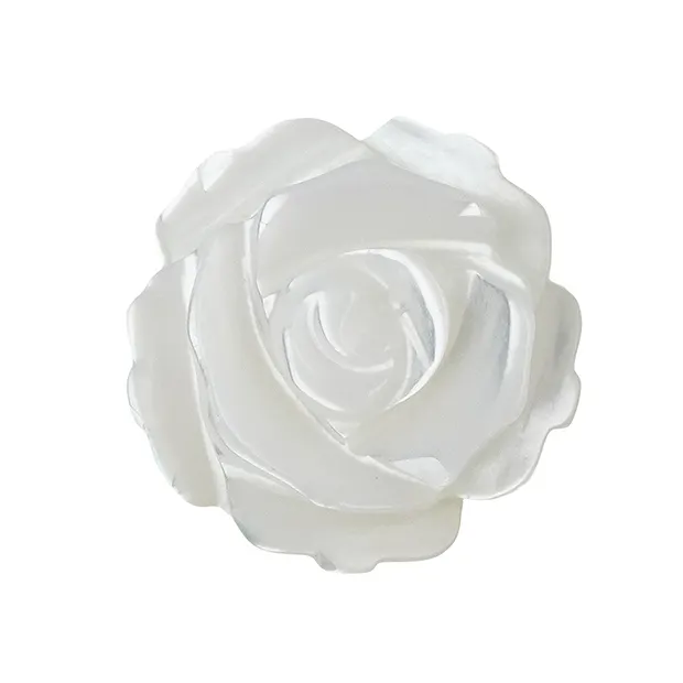 Madre Perla (Nácar) rosa (claro), 10mm (6 uds./VE), semicalado | Marco Schreier