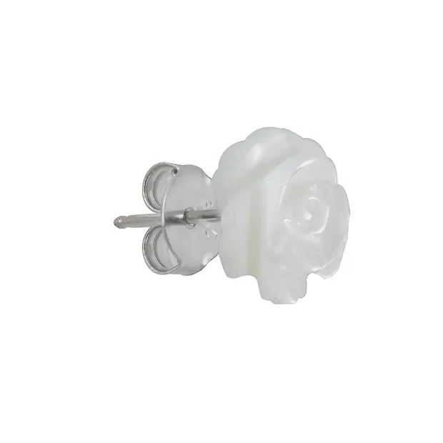 Rose nacrée (claire), 10mm (6 pcs/UC), semi-percé | Marco Schreier