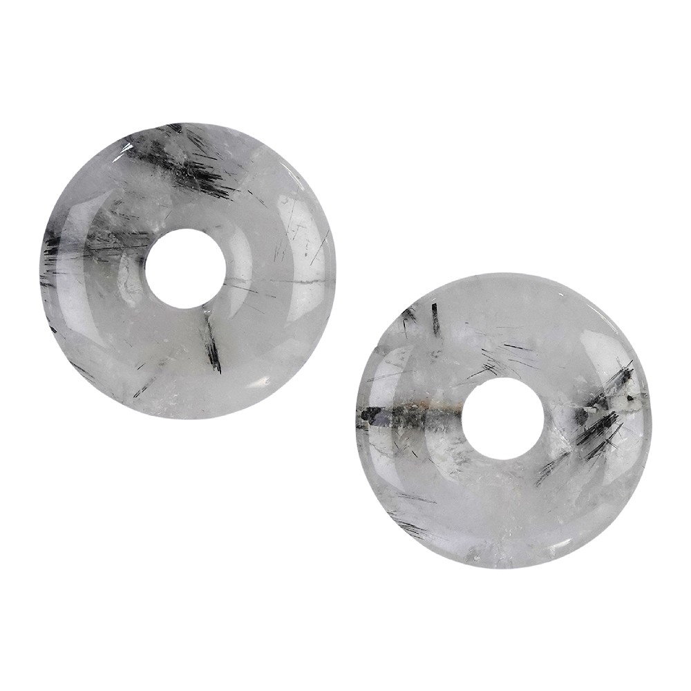 Donut Quartz-Tourmaline, 30mm | Marco Schreier