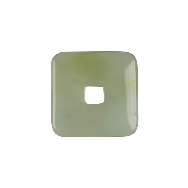 Donut square Serpentine, 30mm (6 pcs./ PU) | wholesaler gems & healing stones