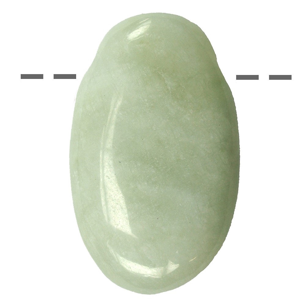 Lente de piedra Serpentina perforada | Marco Schreier