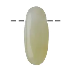 0418093009 Trommelstein lang Serpentin gebohrt, 3,9cm | GH Edelsteine, Heilsteine & Schmuck