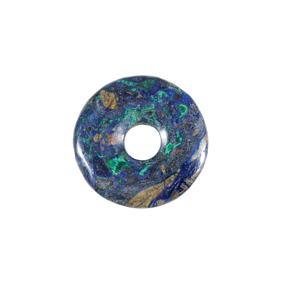 Donut Azurit-Malachit (stab.), 30mm | Schreier Edelsteine, Heilsteine & Schmuck