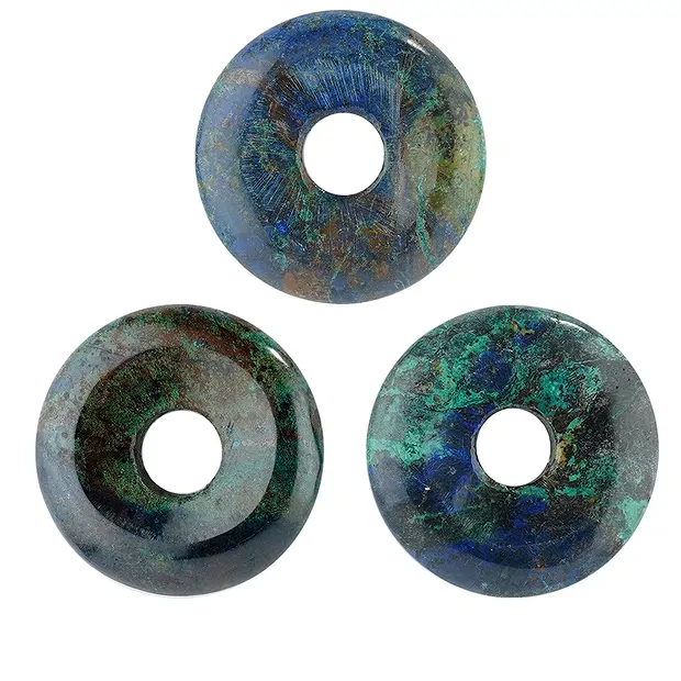 Donut Azurite-Malachite (stab.), 27 - 32mm | Marco Schreier