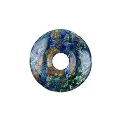 0418200351 Donut Azurite-Malachite A (stab.), 35mm | Marco Schreier