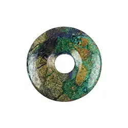 0418200400 Donut Azurite-Malachite (stab.), 38 - 42mm | Marco Schreier