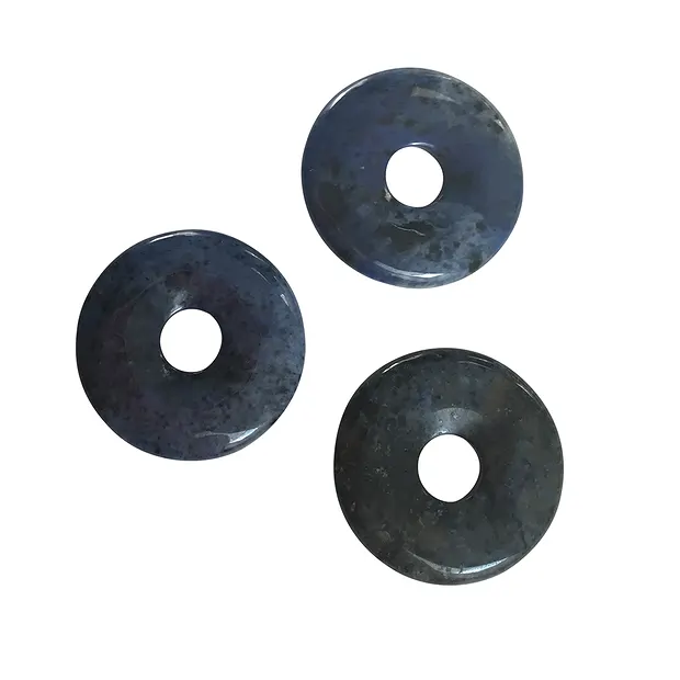 Donut Dumortierite, 30mm | wholesaler - gems, precious & healing stones, jewelry