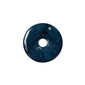 Dumortierite a ciambella, 30 mm | gemme, pietre curative e gioielli all'ingrosso