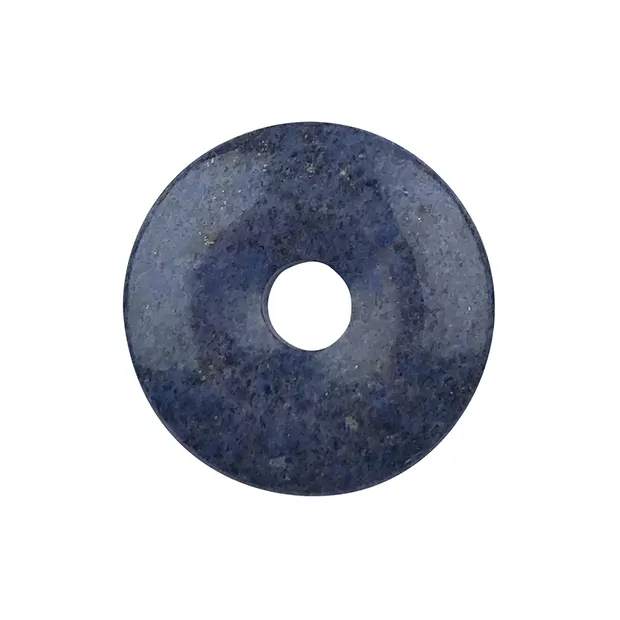 Dumortierite a ciambella, 40 mm | gemme, pietre curative e gioielli all'ingrosso