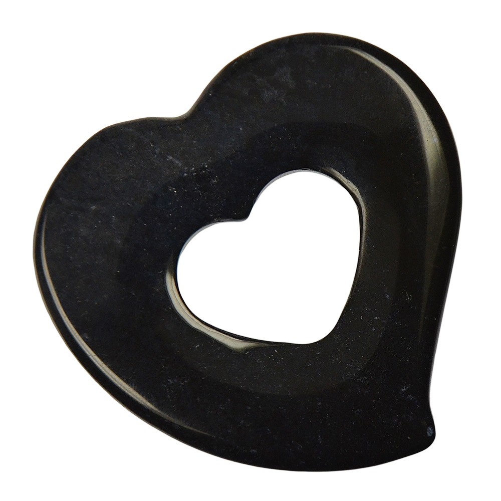 Focal part "Heart in heart" Dumortierite, approx. 5cm | Marco Schreier