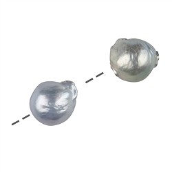 0418483015 Perlen Barock gebohrt, 15 - 20mm, 1mm-Bohrung (25 St./VE) | Marco Schreier