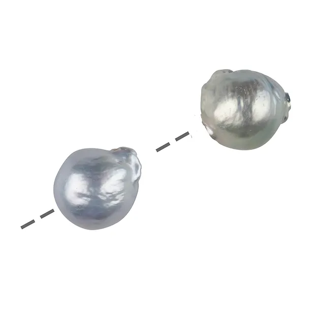 Beads baroque drilled, 15 - 20mm, 1mm hole (25 pcs./ PU) | Marco Schreier