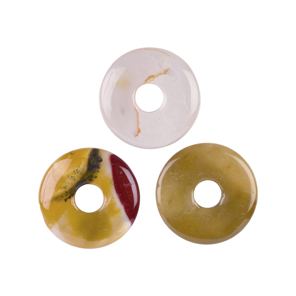 Mookaite a ciambella, 30 mm | gemme, pietre curative e gioielli all'ingrosso