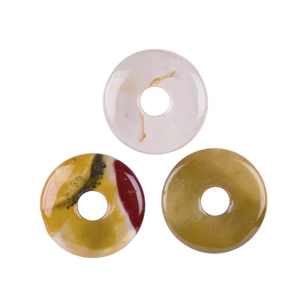 Donut Mookaïte, 30mm | Pierres précieuses, pierres thérapeutiques & bijoux