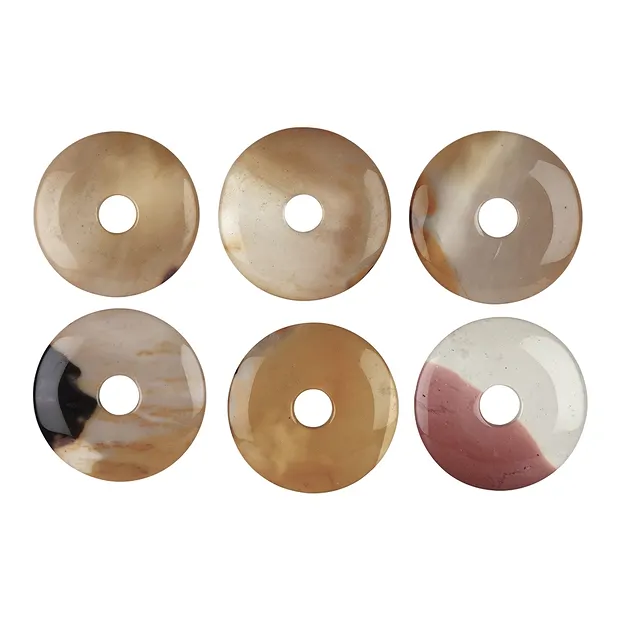 Donut Mookaïte, 40mm | Pierres précieuses, pierres thérapeutiques & bijoux