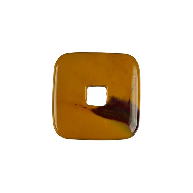 Donut quadratisch Mookait, 30mm (6 St./VE) | GH Edelsteine, Heilsteine & Schmuck