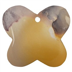 0418696041 Farfalla Mookaite anteriore forata, 6,0cm | grossista gemme e pietre curative