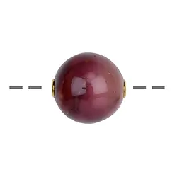 0418696820 Boule à bijoux Mookaïte 20mm, doré | Marco Schreier