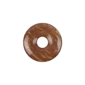 Madera petrificada Donut, 30mm | piedras preciosas, piedras curativas y joyería