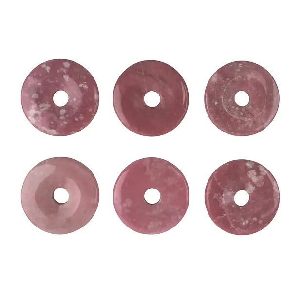 Thulite a ciambella, 30 mm | gemme, pietre curative e gioielli all'ingrosso