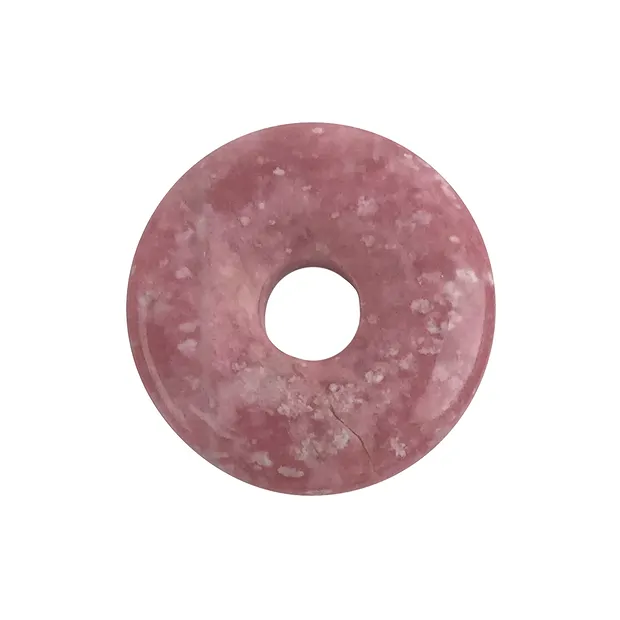 Donut Thulite, 40mm | Pierres précieuses, pierres thérapeutiques & bijoux