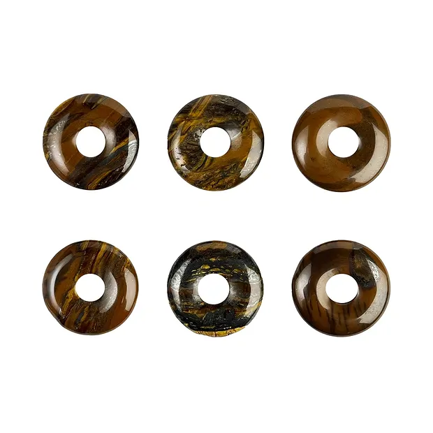 Donut Tigereisen (Afrika), 30mm | Großhändler Edelsteine, Heilsteine & Schmuck