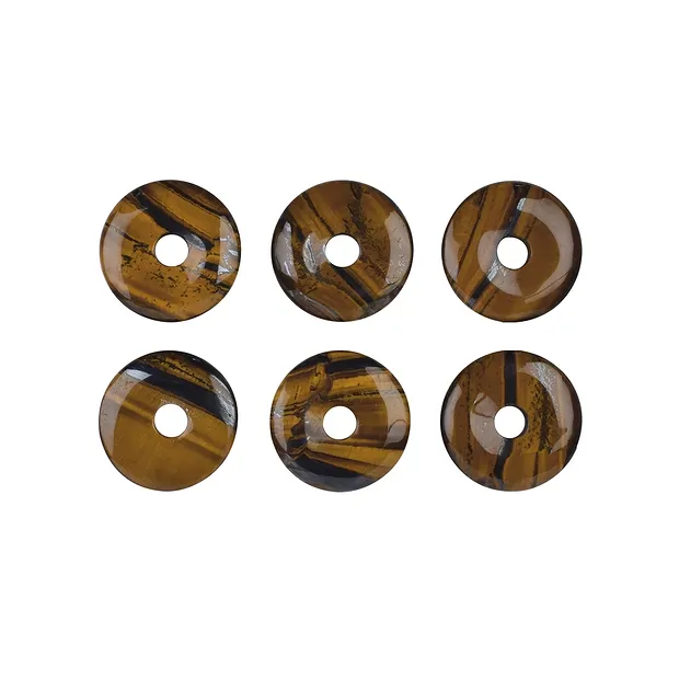 Donut Tigereisen (Afrika), 35mm | Großhändler Edelsteine, Heilsteine & Schmuck
