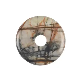 Donut Mármol Picasso, 40mm | piedras preciosas, piedras curativas y joyería