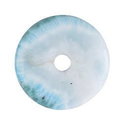 0419600500 Donut Larimar, 48 - 52mm | Schreier Großhändler Edelsteine, Heilsteine & Schmuck