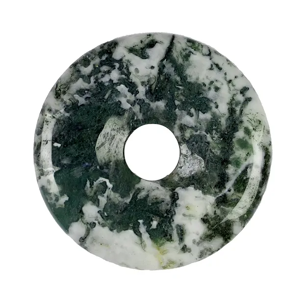 Donut en agate arborisée, 50mm | Marco Schreier