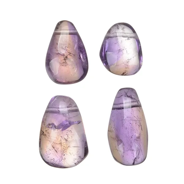 Tumbled Stone Ametrine extra drilled | wholesaler gems, healing stones & jewelry
