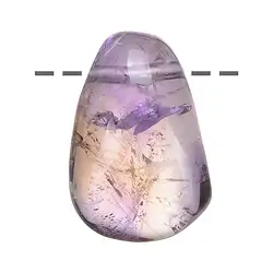0419993002 Trommelstein Ametrin extra gebohrt | Großhandel Edelsteine, Heilsteine & Schmuck