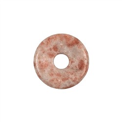 0421300300 Piedra solar donut, 30 mm | piedras preciosas, piedras curativas y joyería