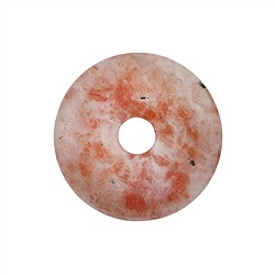 0421300400 Donut sunstone, 40mm | Marco Schreier wholesale - gems, healing stones & jewelry