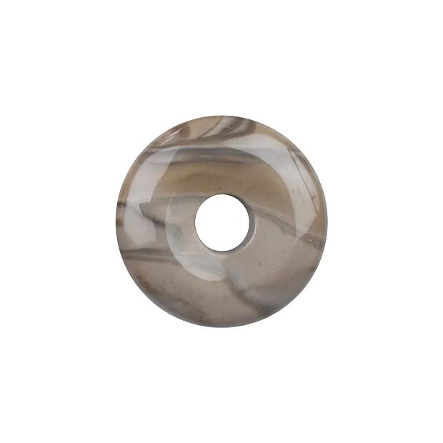 Donut Flint (flint), 30mm | Schreier - wholesaler gems, healing stones & jewelry