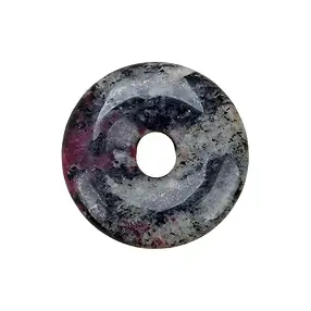 Eudialyte donut, 40mm | Schreier piedras preciosas, piedras curativas y joyería