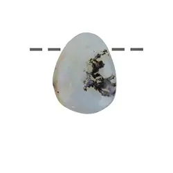 0423693085 Pierre roulée opale (opale des Andes) B percée, 2,0 - 3,0cm | Marco Schreier